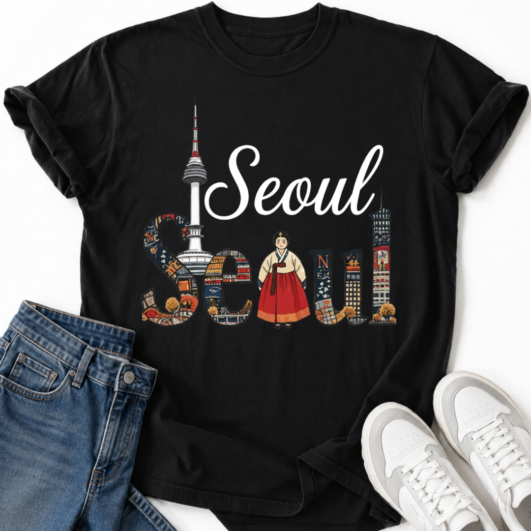SEOUL CITYSCAPE T-SHIRT