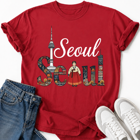 SEOUL CITYSCAPE T-SHIRT