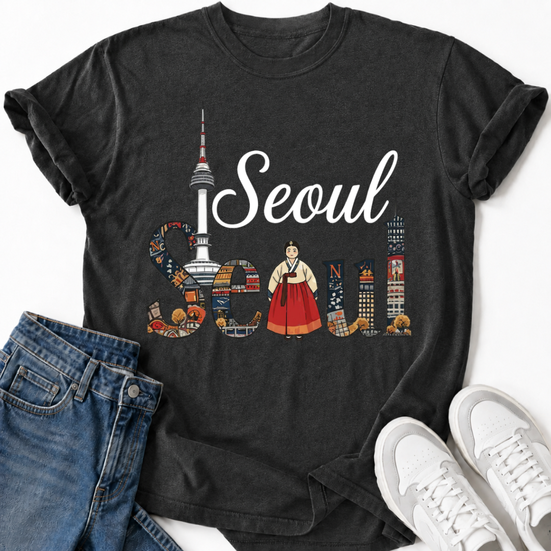 SEOUL CITYSCAPE T-SHIRT