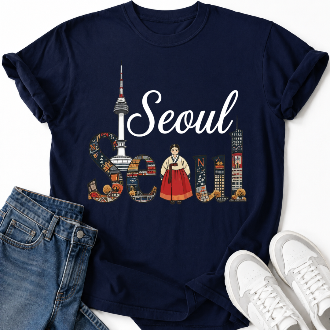 SEOUL CITYSCAPE T-SHIRT