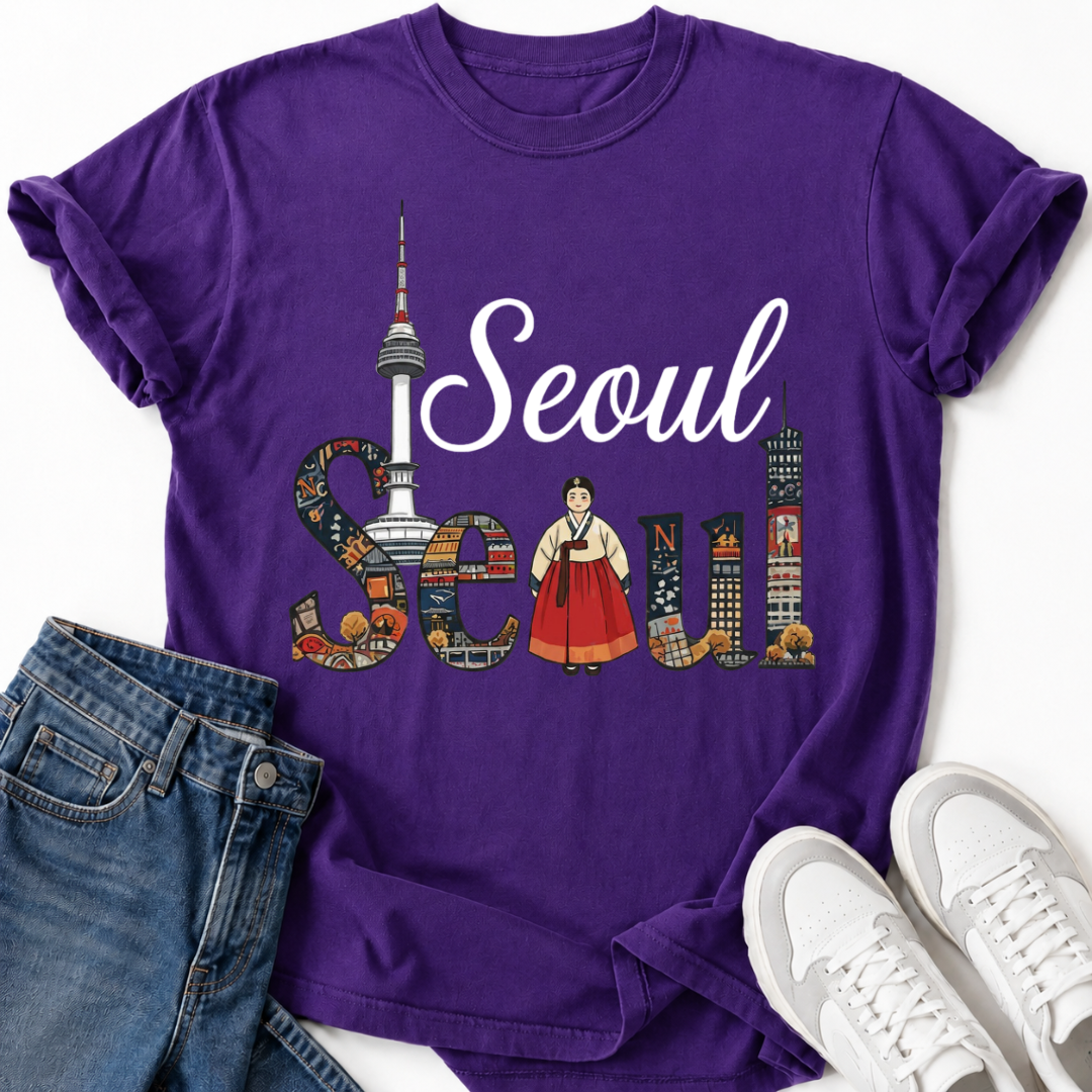 SEOUL CITYSCAPE T-SHIRT