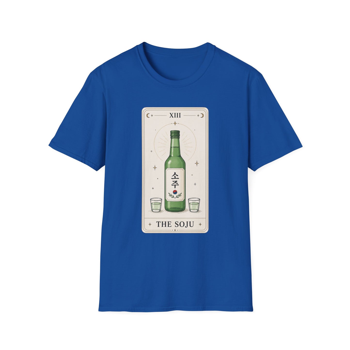 Soju Tarot T-Shirt — Illustrated Bottle 'The Soju' Graphic Tee