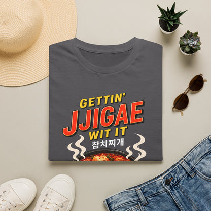 Gettin' Jjigae Wit It T-Shirt — Korean Stew Kimchi Jjigae Graphic Tee