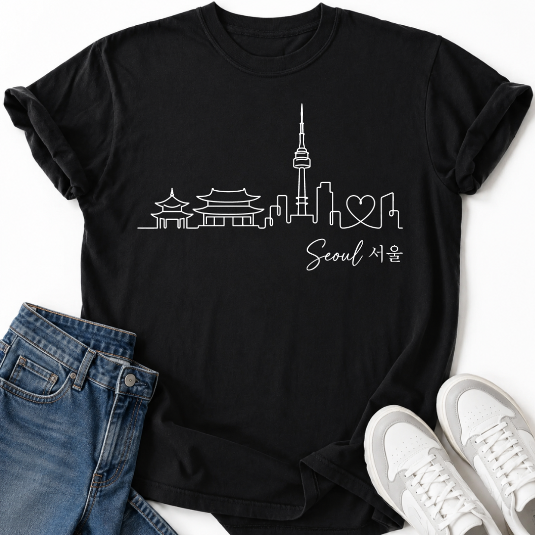 SEOUL SKYLINE T-SHIRT