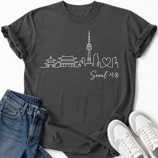 SEOUL SKYLINE T-SHIRT