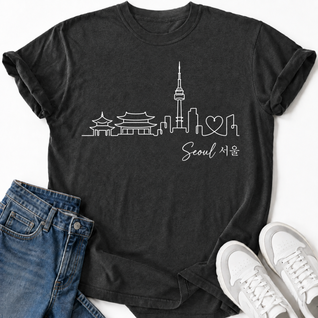 SEOUL SKYLINE T-SHIRT