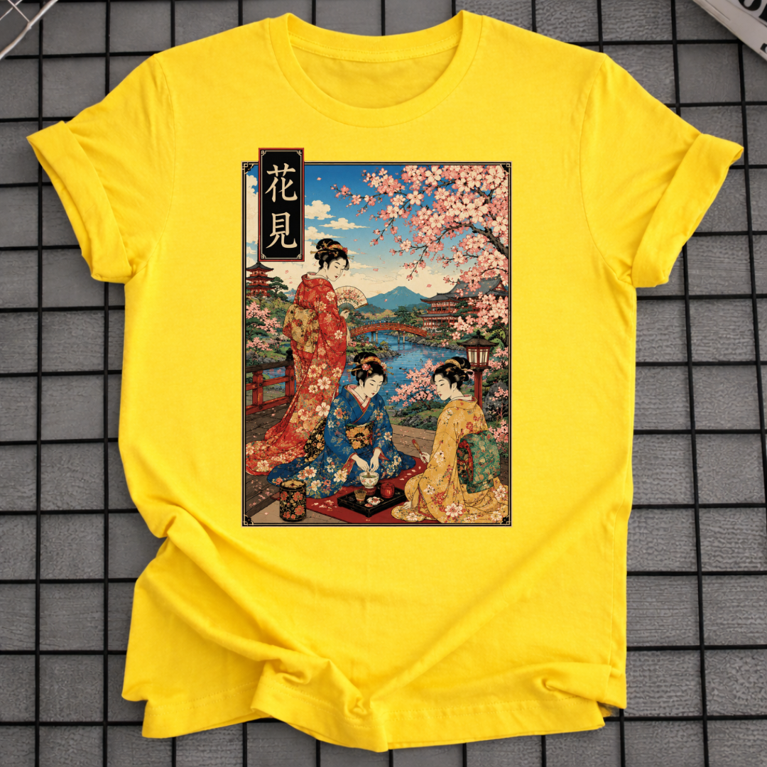 GEISHA CHERRY BLOSSOM T-SHIRT