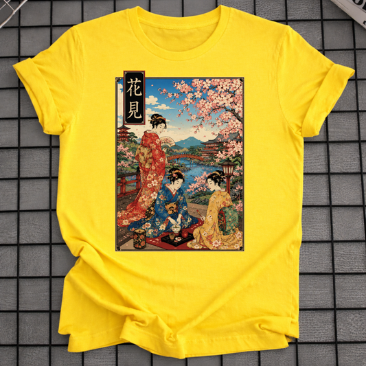 GEISHA KIRSCHBLÜTEN T-SHIRT