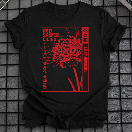 RED SPIDER LILY T-SHIRT