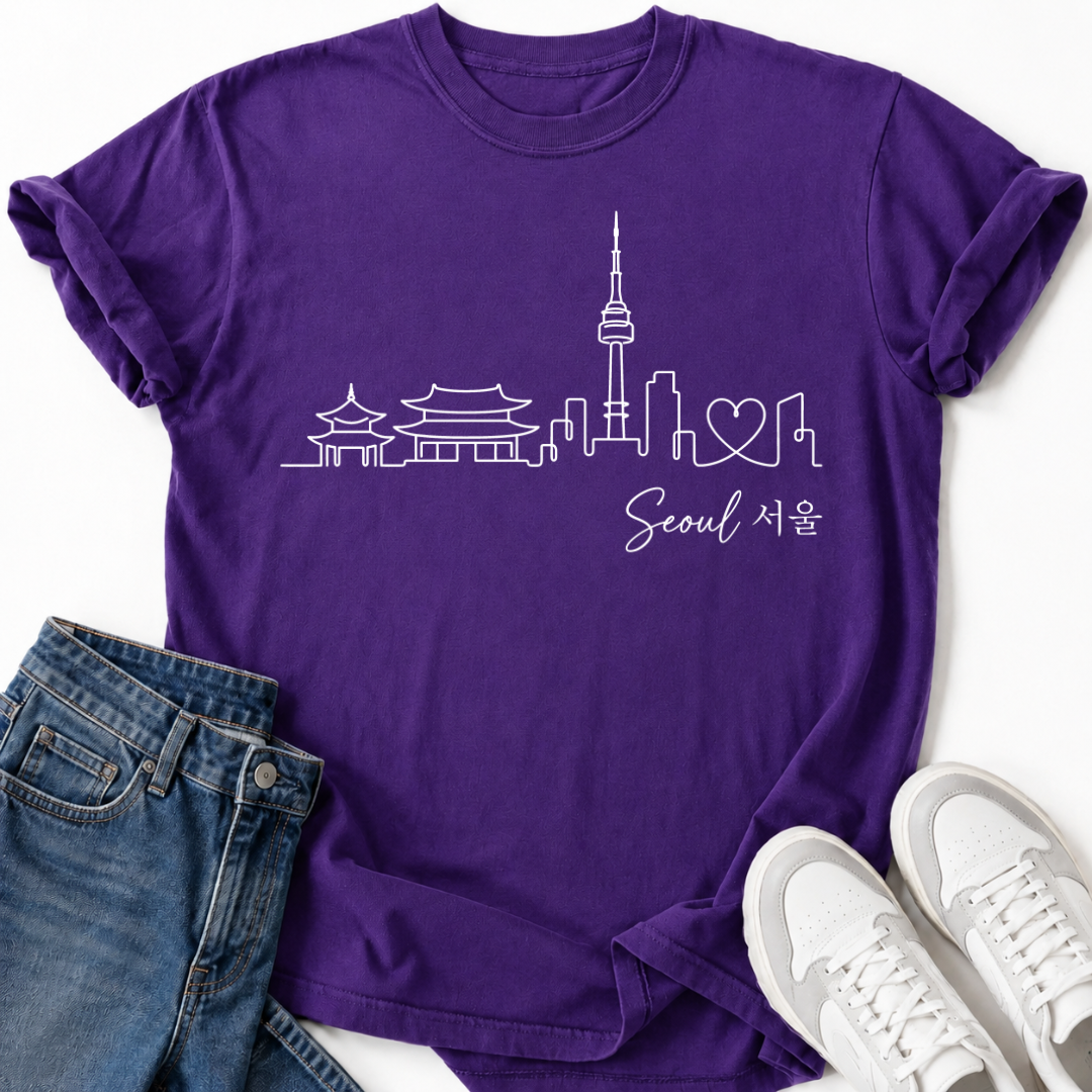 SEOUL SKYLINE T-SHIRT