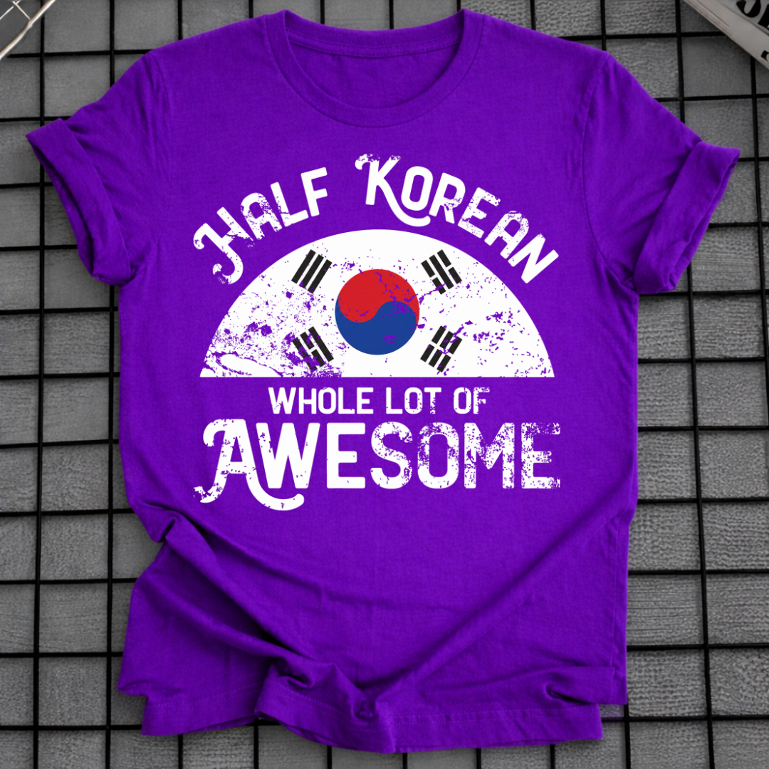 WHOLE LOT OF AWESOME T-SHIRT