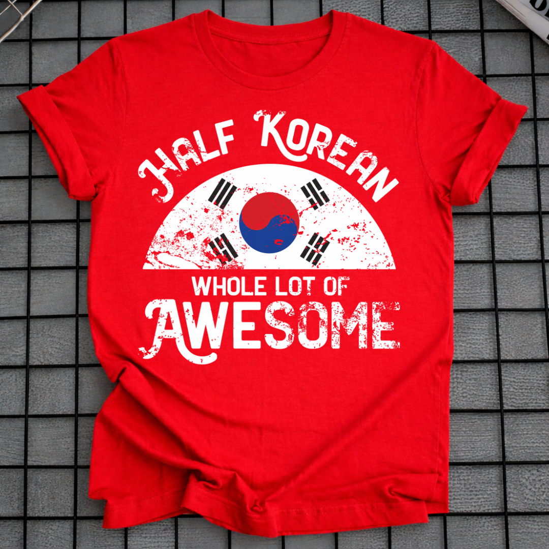 WHOLE LOT OF AWESOME T-SHIRT