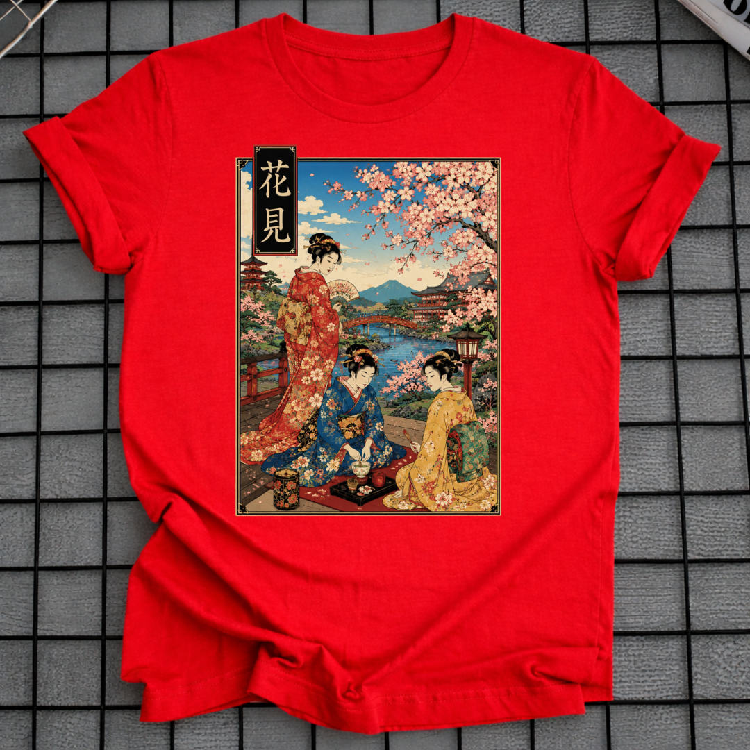 GEISHA CHERRY BLOSSOM T-SHIRT