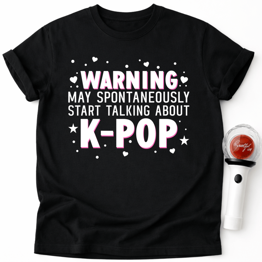 GESPRÄCH ÜBER K-POP T-SHIRT