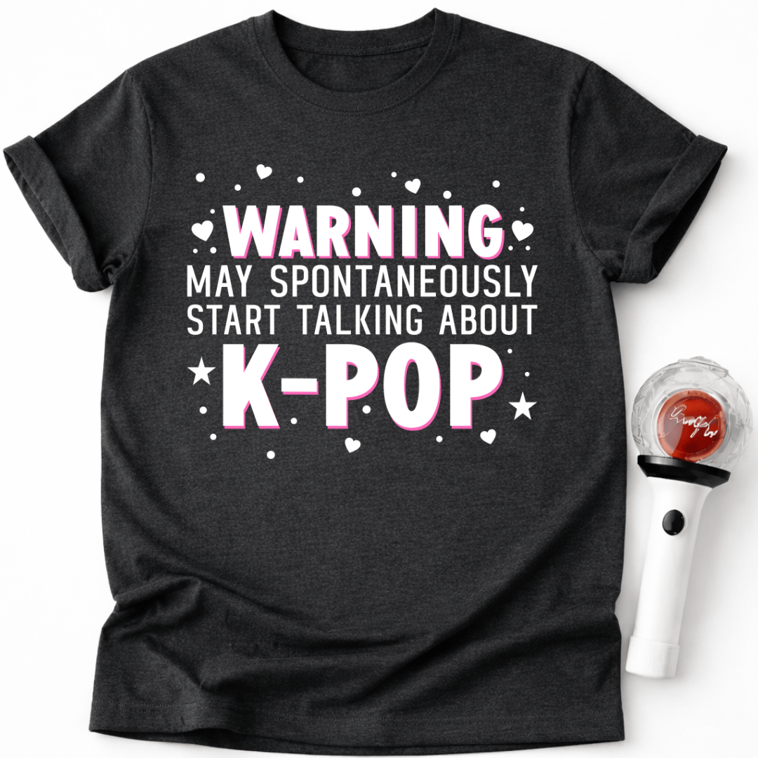 GESPRÄCH ÜBER K-POP T-SHIRT