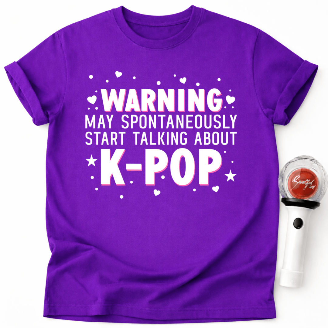 GESPRÄCH ÜBER K-POP T-SHIRT