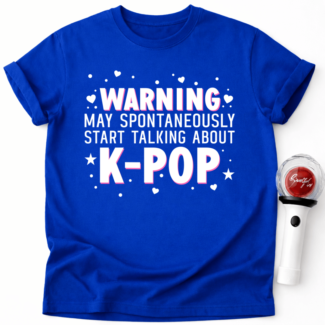 GESPRÄCH ÜBER K-POP T-SHIRT