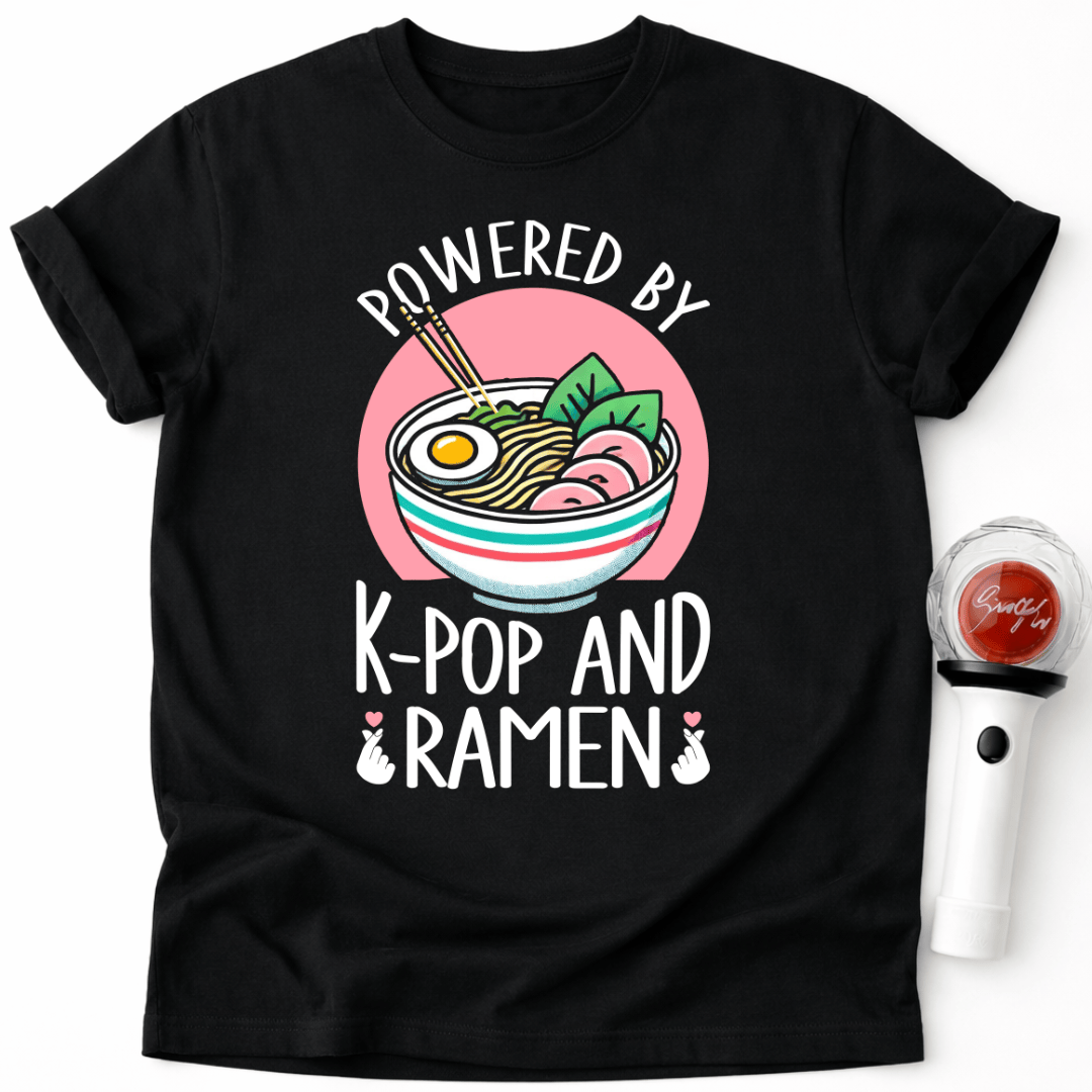 K-POP- UND RAMEN-T-SHIRT