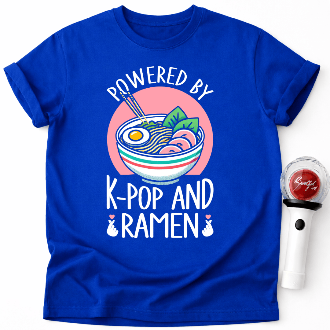K-POP- UND RAMEN-T-SHIRT
