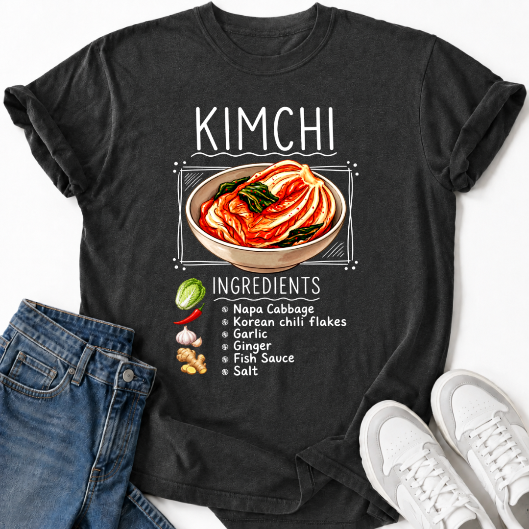 KIMCHI INGREDIENTS T-SHIRT