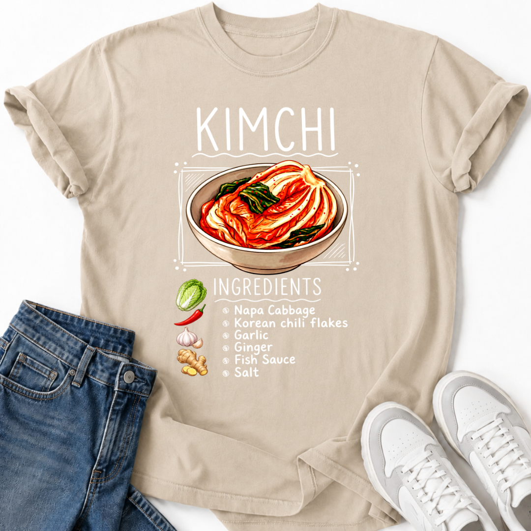 KIMCHI INGREDIENTS T-SHIRT