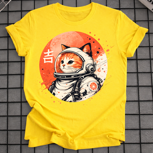 ASTRONAUT CAT T-SHIRT