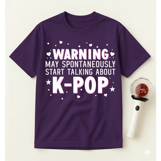TALKING ABOUT K-POP T-SHIRT