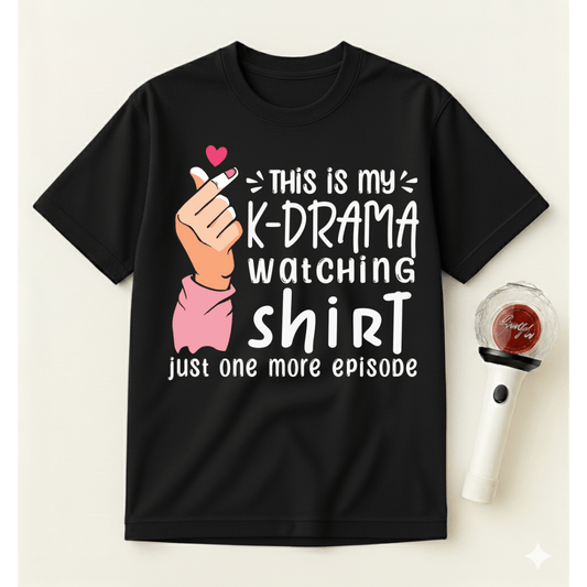 K-DRAMA WATCHING T-SHIRT