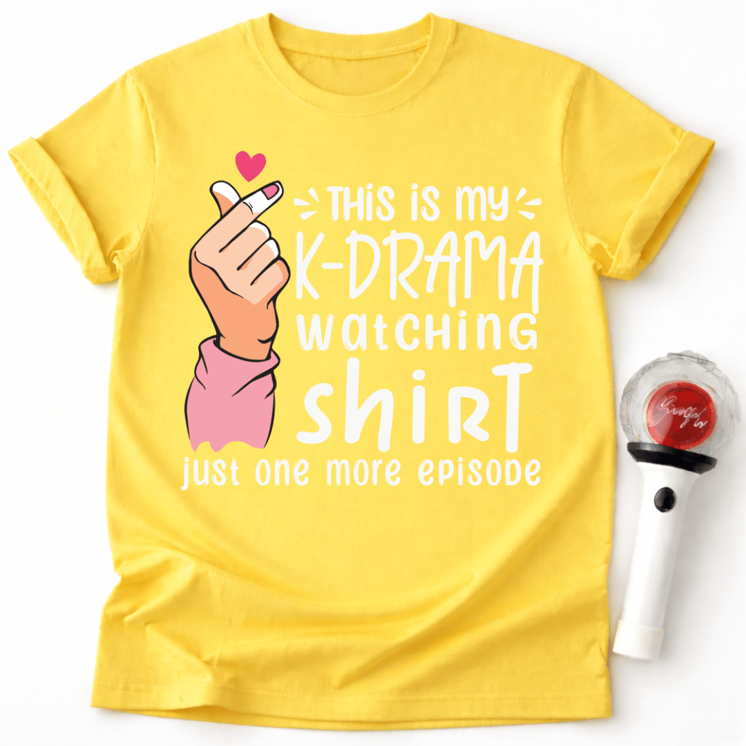 FINGERHERZ MEIN K-DRAMA T-SHIRT