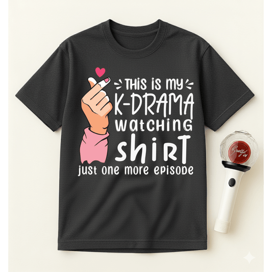 K-DRAMA WATCHING T-SHIRT