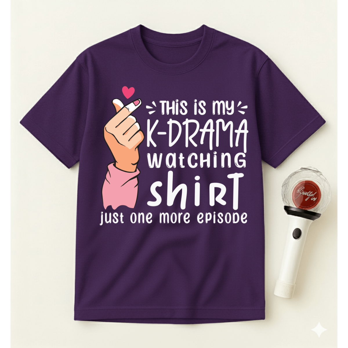 K-DRAMA WATCHING T-SHIRT