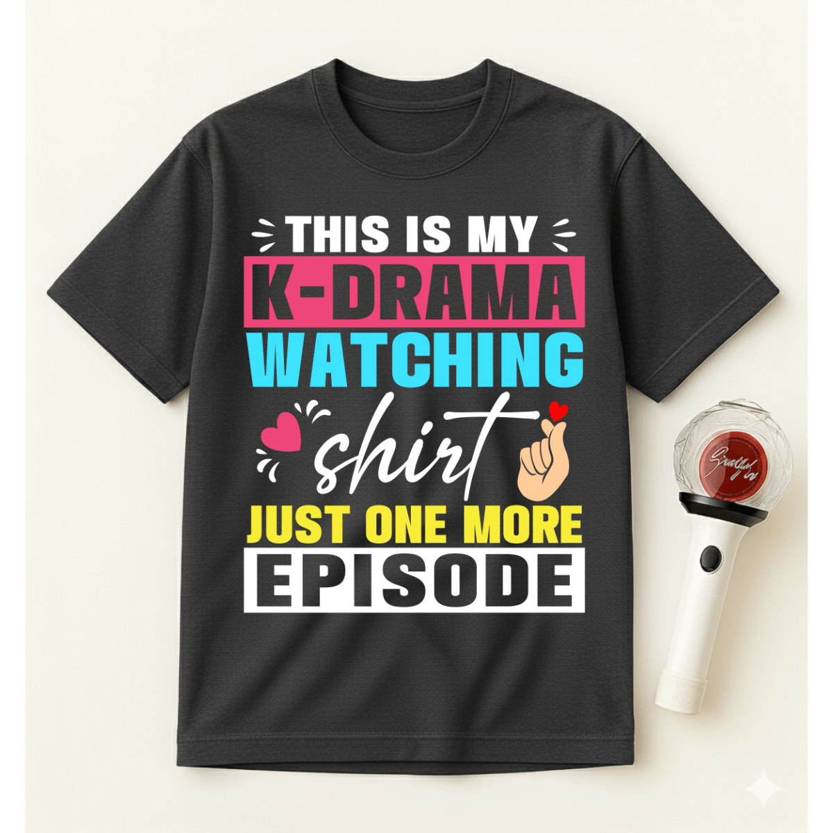 K-DRAMA WATCHING T-SHIRT