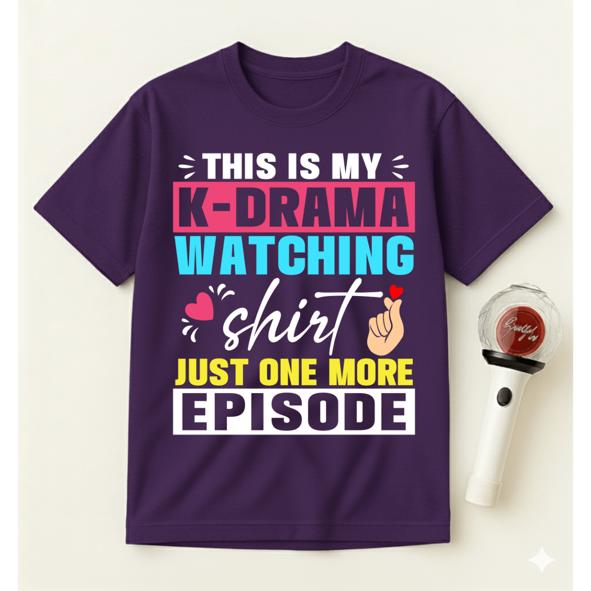K-DRAMA WATCHING T-SHIRT