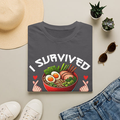 I Survived K-Pop and Ramen Unisex Softstyle T-Shirt
