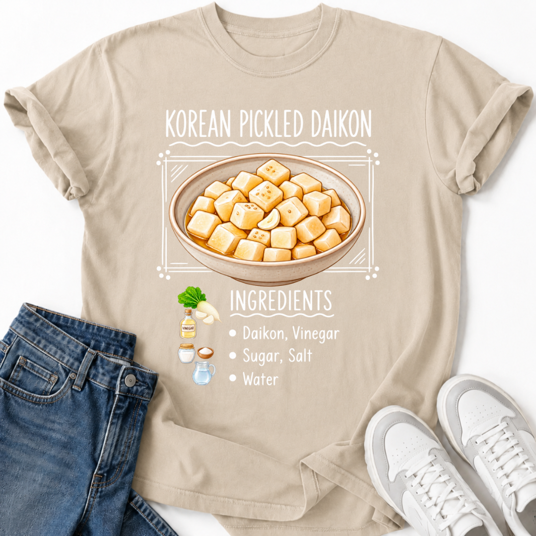 KOREAN PICKLED DAIKON T-SHIRT