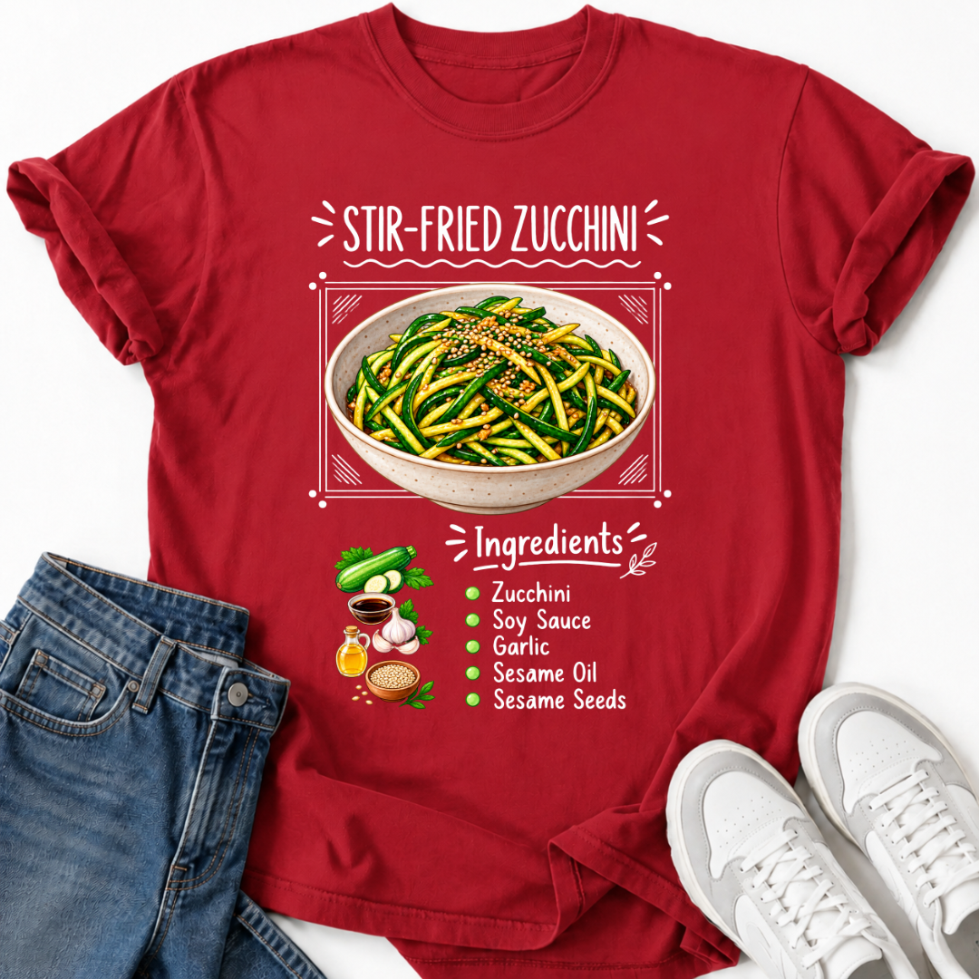 STIR-FRIED ZUCCHINI T-SHIRT