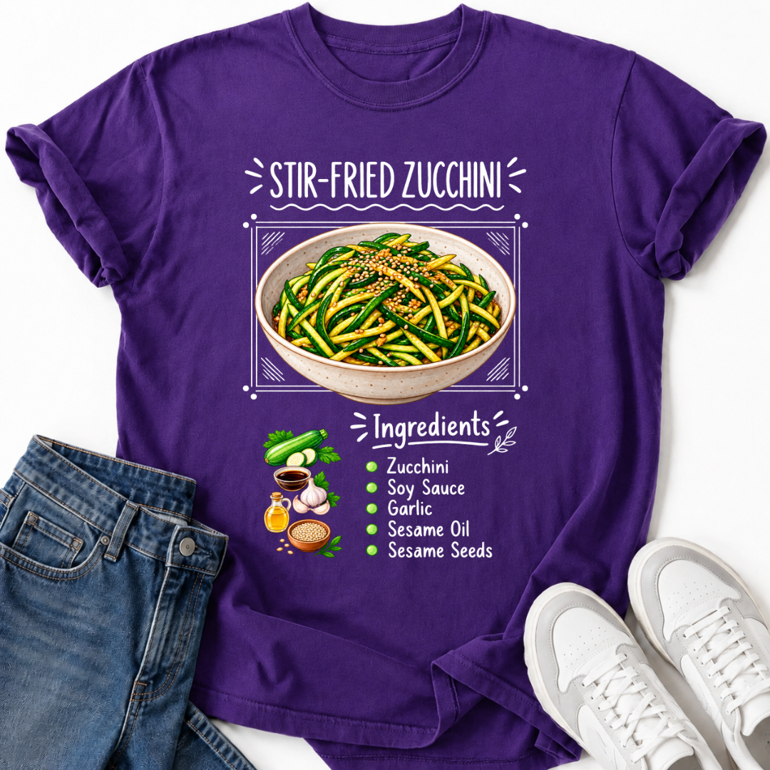 STIR-FRIED ZUCCHINI T-SHIRT