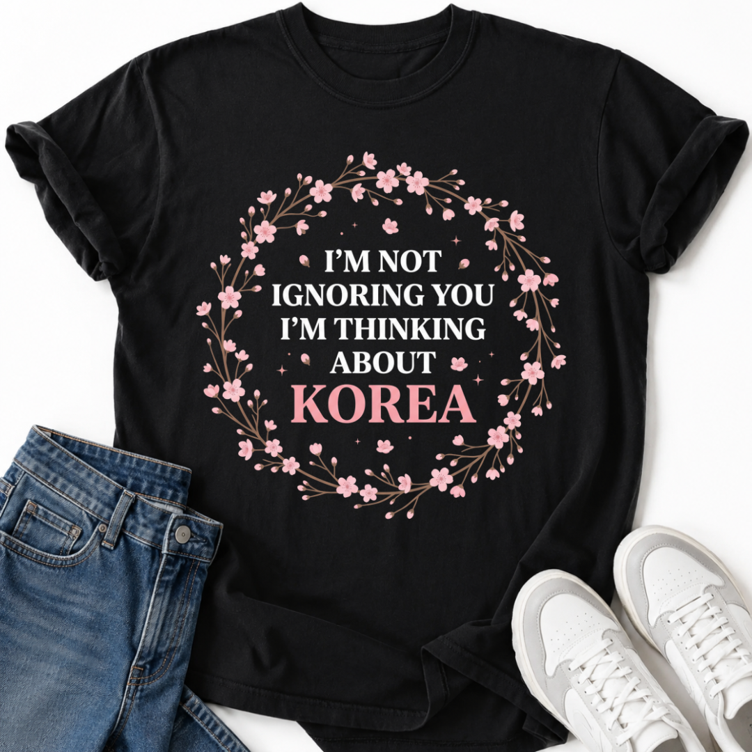 NACHDENKEN ÜBER KOREA T-SHIRT