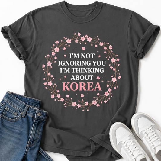THINKING ABOUT KOREA T-SHIRT