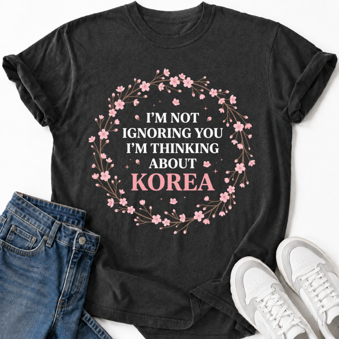 NACHDENKEN ÜBER KOREA T-SHIRT