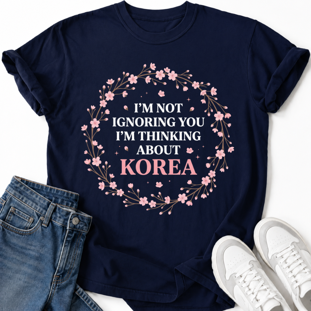 NACHDENKEN ÜBER KOREA T-SHIRT