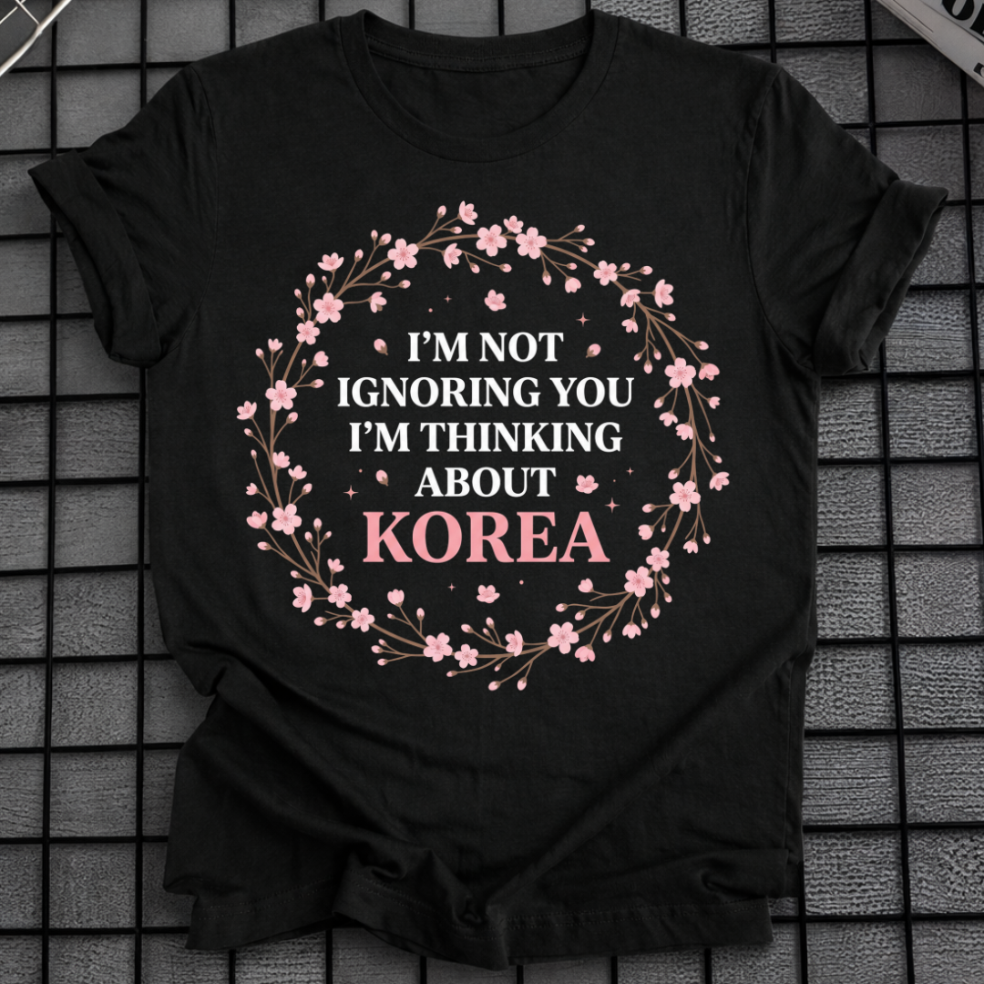 THINKING ABOUT KOREA T-SHIRT