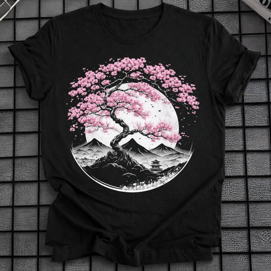 CHERRY BLOSSOM MOON T-SHIRT