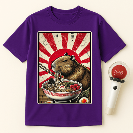 JAPANESE CAPYBARA RAMEN UNISEX T-SHIRT