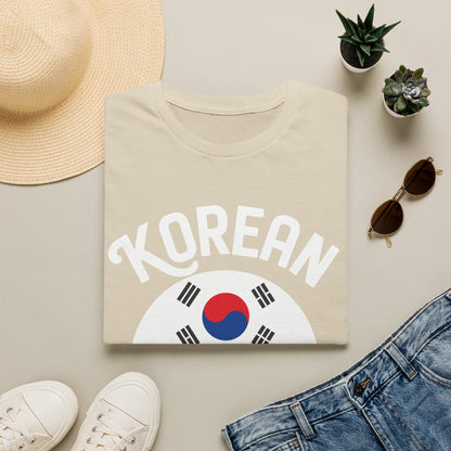 Korean Flag T‑Shirt — "Korean Doesn't Have One Look" Graphic Tee