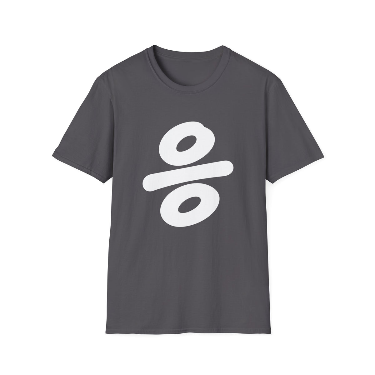 Percent Symbol Graphic T‑Shirt — Minimal Symbol Tee