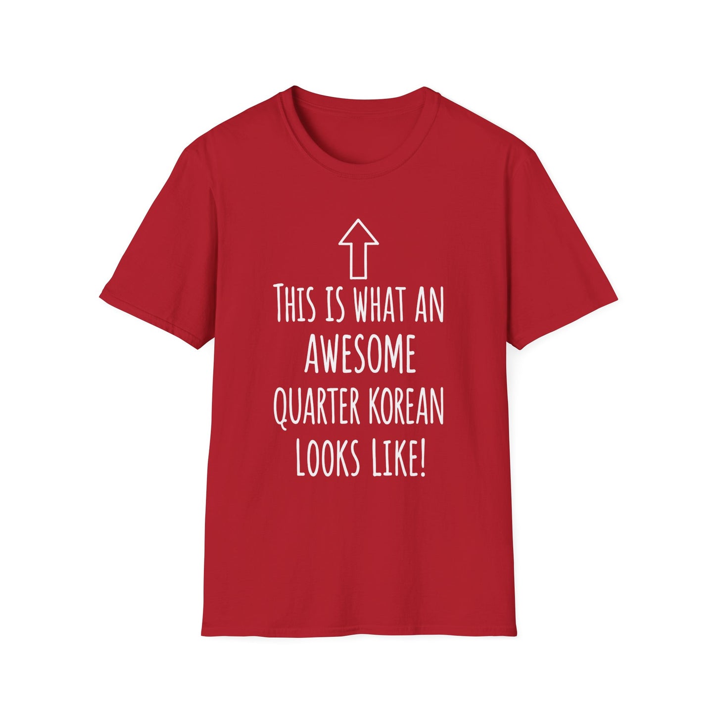 Quarter Korean T-Shirt - "This Is What An Awesome Quarter Korean Looks Like" Graphic Tee