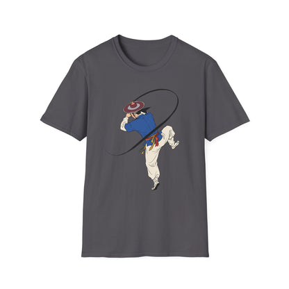 Cowboy Roper Graphic T-Shirt — Western Rodeo Roping Design