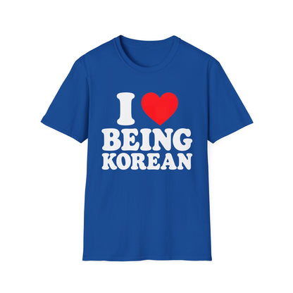 I LOVE BEING KOREAN T-SHIRT