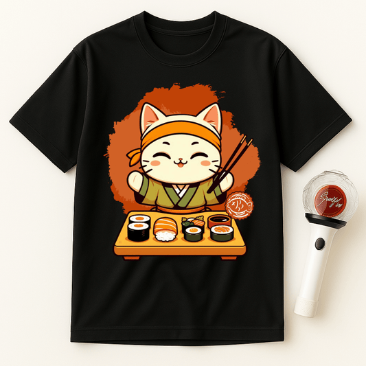 SUSHI CAT UNISEX T-SHIRT